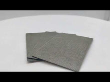 โหลดและเล่นวิดีโอในเครื่องมือดูของแกลเลอรี 300mmx290mm Flexible Diamond Sandpaper Sheet

